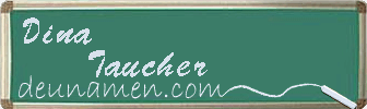 Dina Taucher Visitenkarte